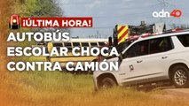 ¡última Hora! Terrible accidente de un autobús escolar que chocó contra un camión en Austin Texas