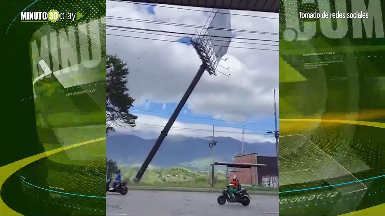 La fuerza del viento derriba Vaya en Armenia