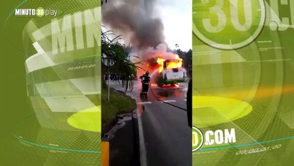 Accidente vía Don Diego-La Ceja