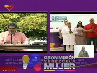 Vpdta. Delcy Rodríguez "Las mujeres somos un ejército de ángeles  que Dios mando para cuidarlo"