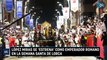 El presidente de Murcia se 'estrena' como emperador romano en la Semana Santa de Lorca
