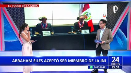 JNJ elige a su sexto miembro: Abraham Siles acepta el cargo