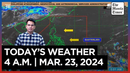 Early Morning Weather Update for March 23, 2024 🌤️