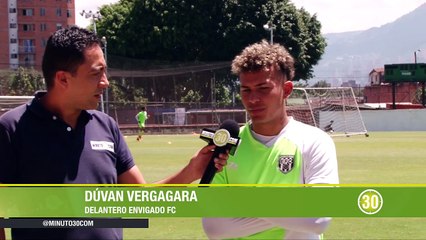 20-09-18 Jugadores de Envigado motivados para enfrentar a America en el cierre de la fecha