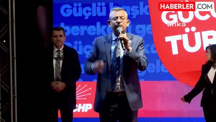 CHP Lideri Özel:  "Oy Alırlarsa Kemerleri Sıktıracak"