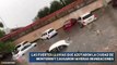 Fuertes Lluvias en Monterrey Dejan Cientos de Vehículos 