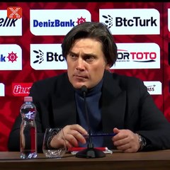 Montella: "Genel performanstan memnunum"
