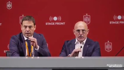 Rueda de prensa completa de De la Fuente tras el España 0 Colombia 1