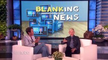 'GMA' Host Robin Roberts Plays 'Blanking News' with Ellen and tWitch