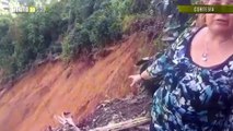 avalancha en la vereda la lindaja ciudad bolívar