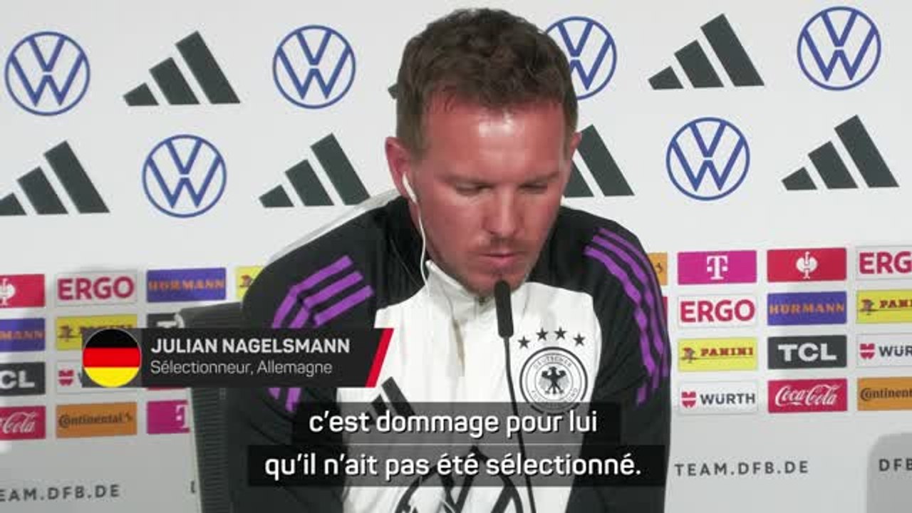 Bleus - Nagelsmann : "Dommage que Mathys Tel ne soit pas appelé en A"