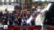Bomberos bloquean calzada San Antonio Abad