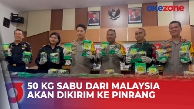 Polda Kaltara Gagalkan Penyelundupan 50 Kg Sabu dari Malaysia