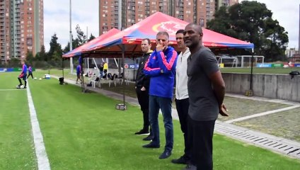 21-02-19 Carlos Queiroz acompaña la Selección Colombia Sub17