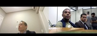 Prisão de Robinho: Vídeo mostra audiência de custódia do jogador