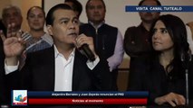 Alejandra Barrales y Juan Zepeda renuncian al PRD