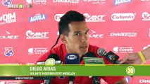 12-03-19 Diego Arias contó cómo vive antesala de su primer clásico antioqueño como jugador de Medellín