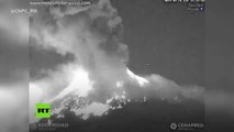 El volcán Popocatépetl registra una de sus explosiones más grandes de los últimos años