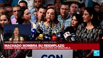 Informe desde Caracas: quién es Corina Yoris, nueva candidata de la oposición venezolana