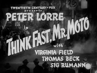 Think Fast, Mr. Moto (1937) – Peter Lorre's Iconic Debut as the Sleek Detective 🕵️‍♂️