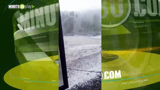 Reportan fuerte granizada en Don Matías Antioquia