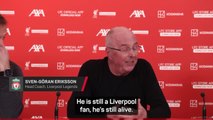 Sven recalls falling in love with Liverpool