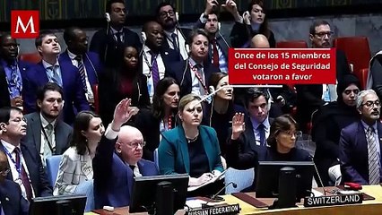 Rusia y China vetan resolución de Estados Unidos sobre Gaza