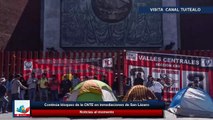 Continúa bloqueo de la CNTE en inmediaciones de San Lázaro