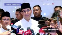 Anies dan Surya Paloh Swafoto saat Bukber di Nasdem Tower