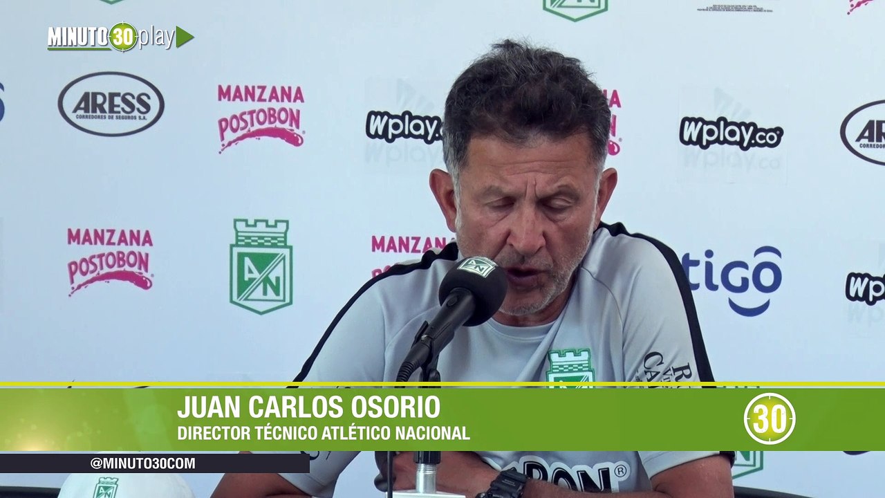 19-07-19 Juan Carlos Osorio fue portador de buenas noticias para Atlético Nacional