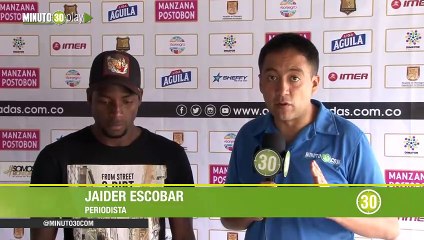 01-08-19 Álvaro Ángulo, feliz de representar a Rionegro, en la Selección Colombia Sub-23