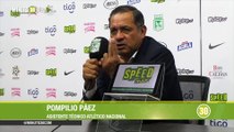 26-08-19 Podrían jugar juntos Hernán Barcos y Patricio Cucchi, Pompilio Páez responde