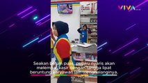 Gelut di Minimarket, Terduga Selingkuhan Dihajar Istri Sah