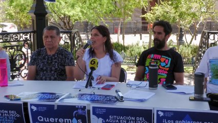 Colectivos registran deficiencia en política de agua en Jalisco