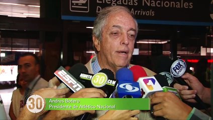 3-01-17 Presidente de Atletico Nacional habla sobre la salida de Armani