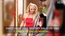 Britney Spears tras tratamiento por estrés