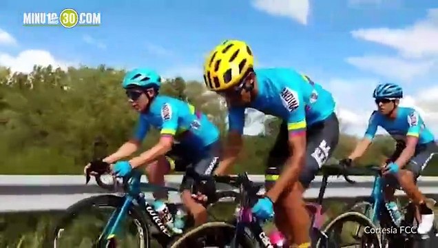 Ciclistas colombianos orgullosos de la oportunidad de representar una vez más al país