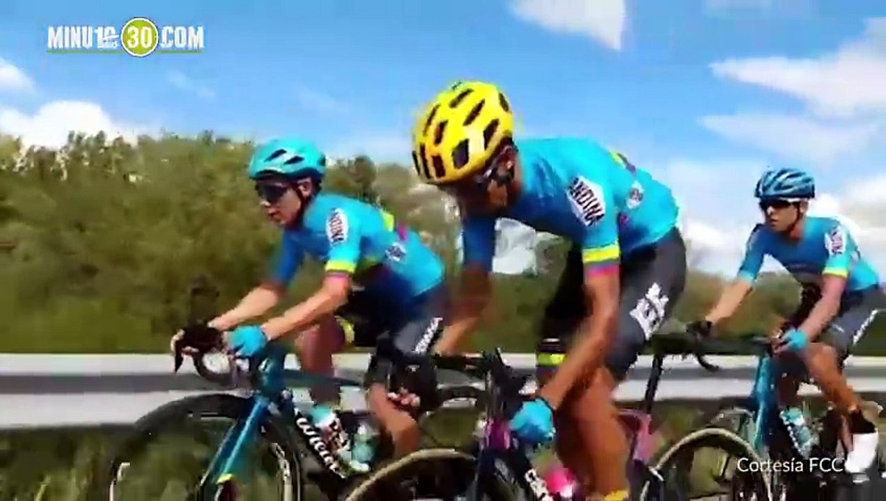 Ciclistas colombianos orgullosos de la oportunidad de representar una vez más al país