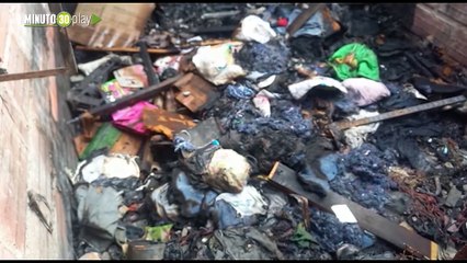 Voraz incendio en una casa en Barbosa, Antioquia