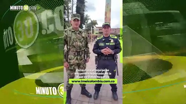Dos hombres fueron capturados por vender celulares robados en El Carmen de Viboral