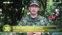 Cerca de 200 personas retuvieron a batallón del Ejército en la vereda  La Montañita, Antioquia