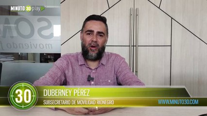 Renovación en señalización a la malla vial del municipio de Rionegro