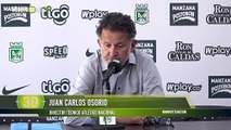 Juan Carlos Osorio opinó sobre la eliminación de la Selección Colombia en el Preolímpico