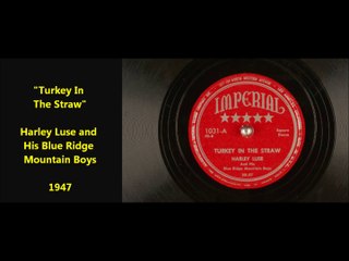 Turkey In The Straw - Harley Luse and His Blue Ridge Mountain Boys (1947)