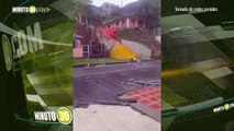 Más de 90 viviendas colapsaron por vendaval en Pereira