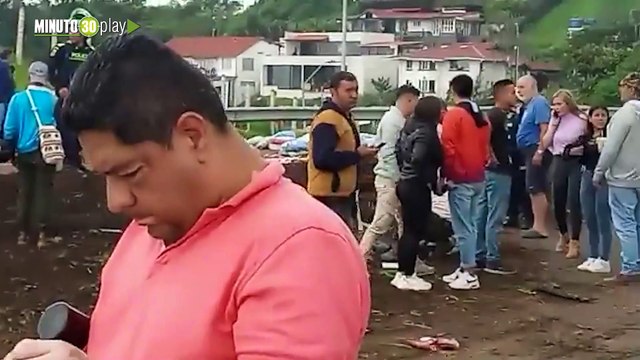 Fuere accidente múltiple en la vía que conduce de Pereira A Circasia