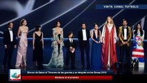 Elenco de Game of Thrones da las gracias y se despide en los Emmy 2019