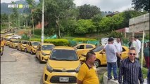 Paro de taxistas en Caldas