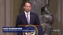 Rod Rosenstein honored at farewell ceremony