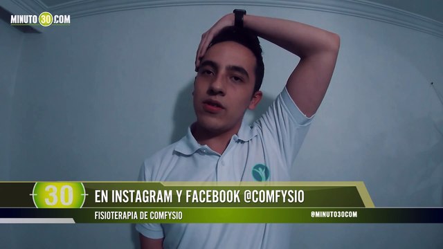 Video Fsioterapueta comparte ejercicios para mitigar dolor de cuello y de hombros